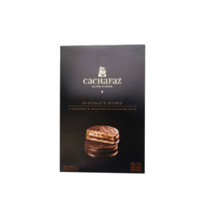 ALFAJOR NEGRO CACHAFAZ X60G X12UNID