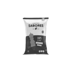 CHIPS PAPAS PIM NEGRA NUESTROS SABORES X80G