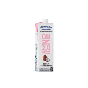 LECHE DE COCO Y ALMENDRA AMANDE X1L
