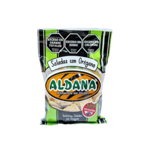 GALLET SALADAS CON OREGANO ALDANA X160GRS
