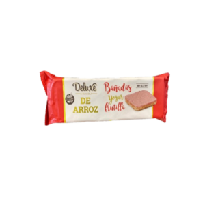 GALLETA ARROZ FRUTILLA DELUXE X115G
