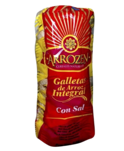 GALLETA DE ARROZ CON SAL ARROZEN X100G REDONDAS