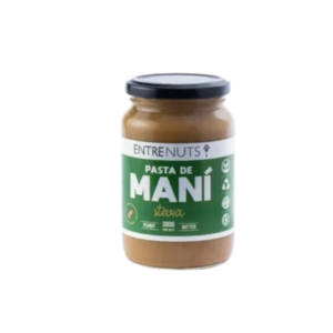 PASTA DE MANI STEVIA ENTRENUTS X380G
