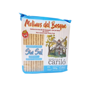 TOSTADA DE ARROZ  SIN SAL CARILO X150G