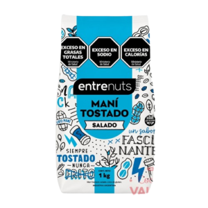MANI TOST SALADO ENTRENUTS X1KG