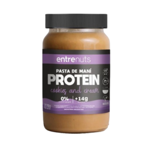 PASTA DE MANI PROTEIN COOKIE CREAM ENTRENUTS X370G