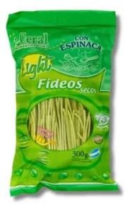 FIDEO SECO CON ESPINACA CERAL X300GRS
