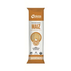 PASTA MULTICEREAL MAIZ SPAGHETTI WAKAS X400GRS