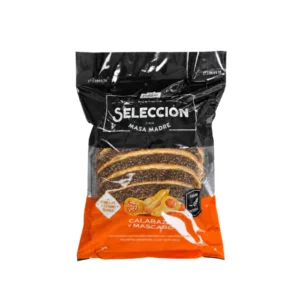 PAN CALABAZA Y MASCABO RUSTICO X560GRS